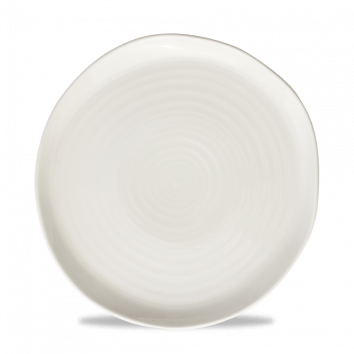 CHURCHILL Envisage Natural Coupe Plate  White